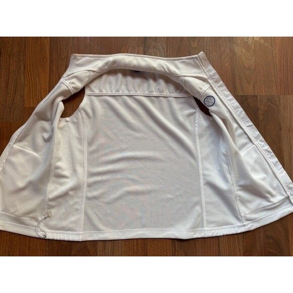 Womens Volkswagen VW Logo White Vest Charles River Apparel For Her Small EUC - Picture 7 of 12